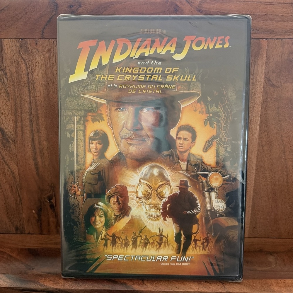Indian Jones and The Kingdom of The Crystal Skull DVD 1‎ Disc